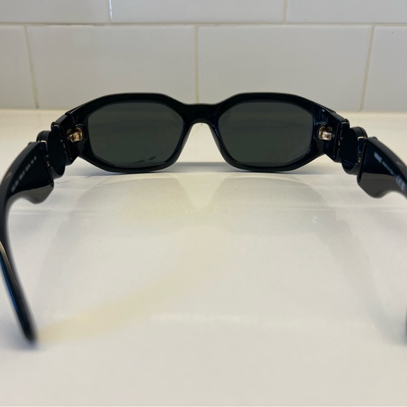 Versace Black Designer Sunglasses - Picture 9 of 12